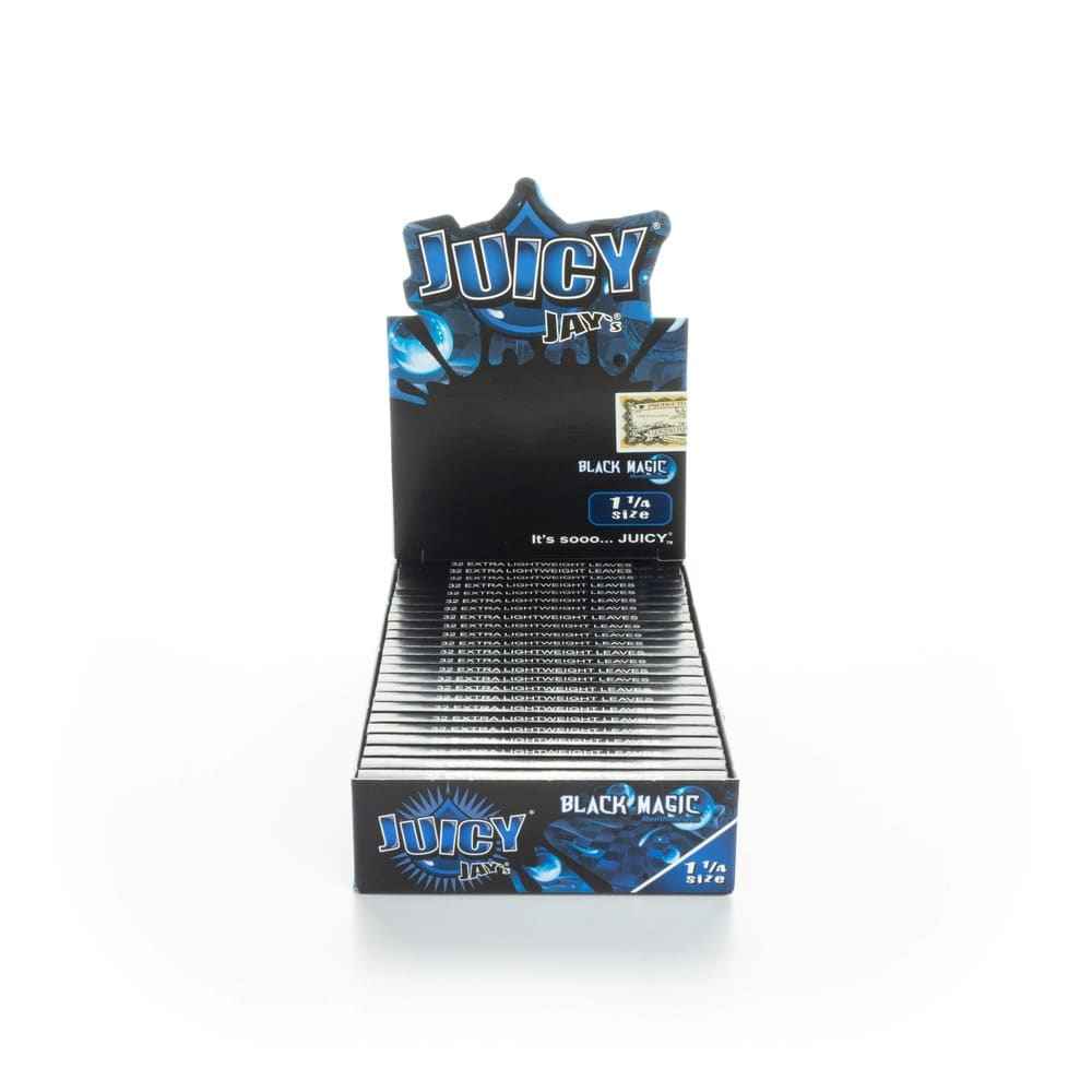 Juicy Jay's Rolling Papers - Black Magic - 1 1/4"
