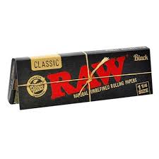 Raw Classic Black 1 1/4 image 0