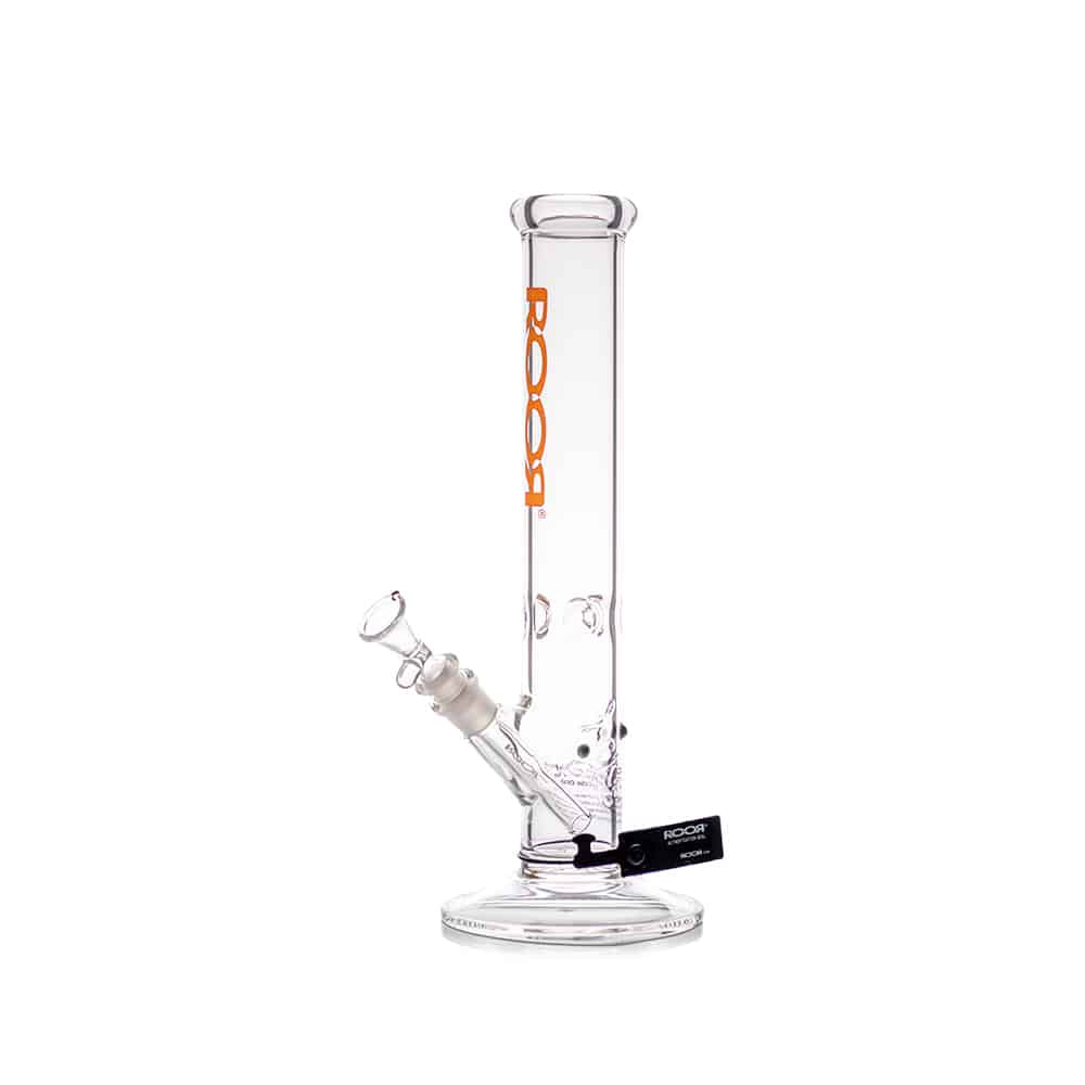RooR 14" Straight Tube Bong - Orange image 2