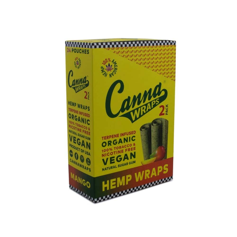 Canna Wraps Hemp Wraps - Mango image 3