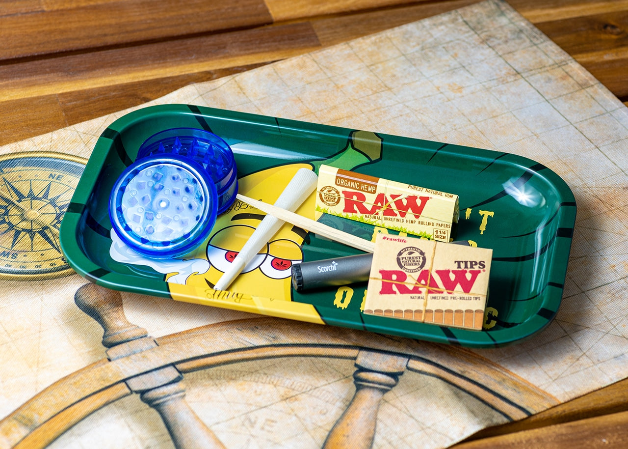 "Don't Panic, It's Organic" Banana Rolling Tray image 6