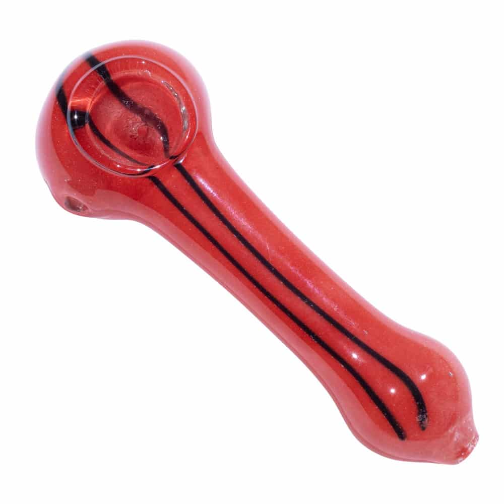4" Glass Spoon Pipe image 14