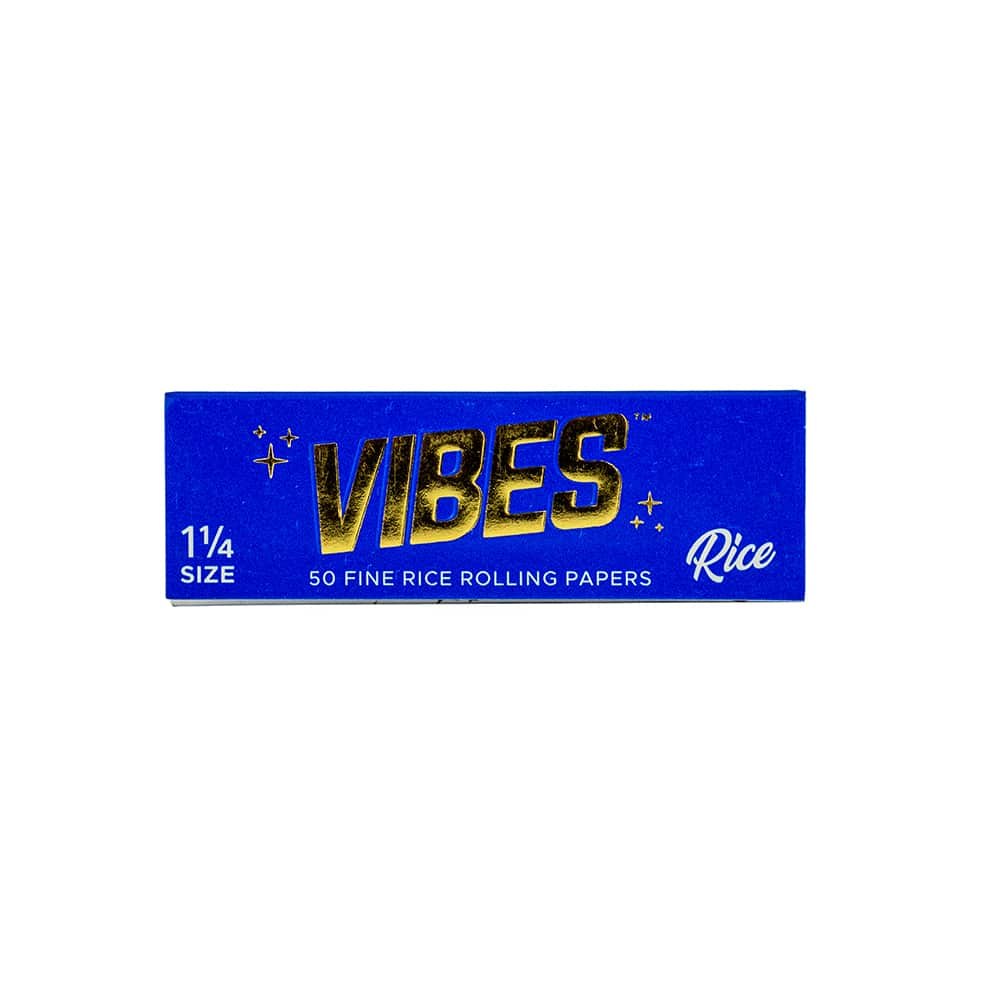 Vibes Rice Rolling Papers - 1 1/4" image 0