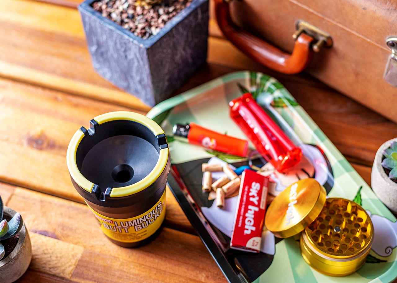 Luminous Butt Bucket Portable Ashtray