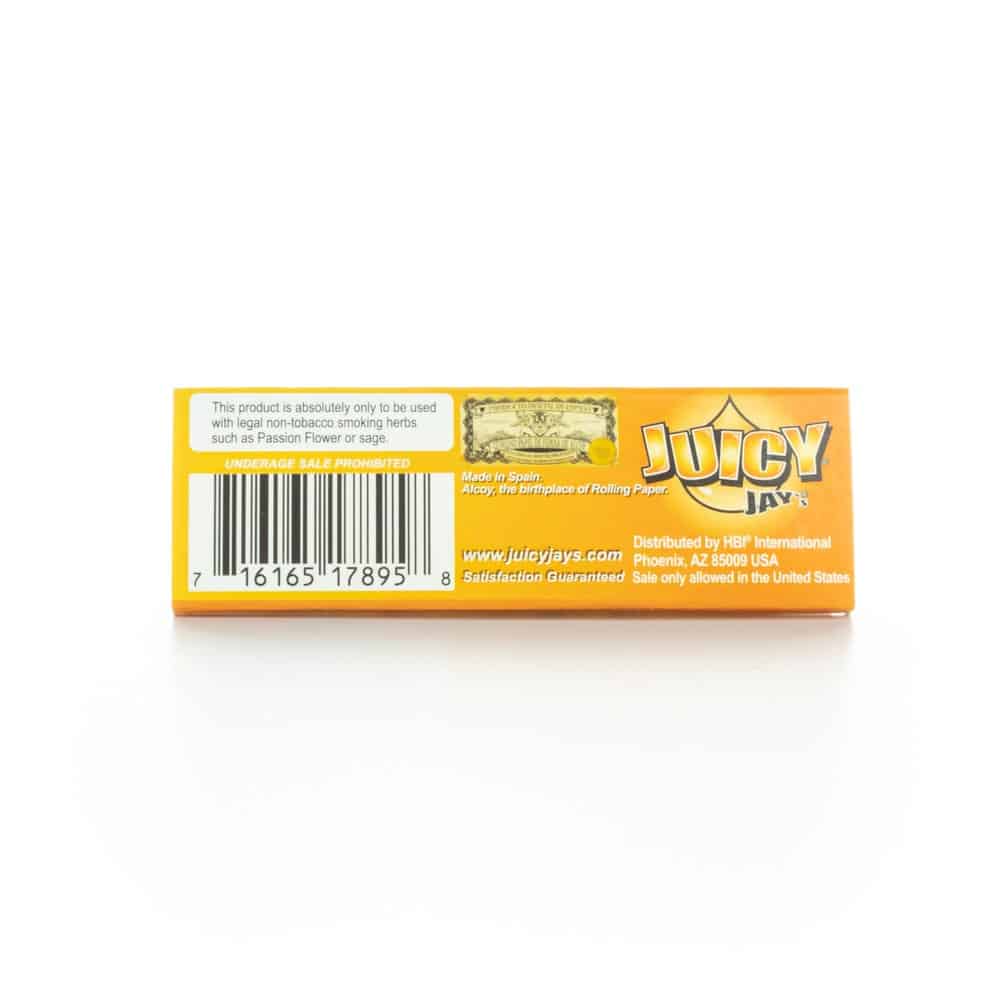 Juicy Jay's Rolling Papers - Orange - 1 1/4" image 2