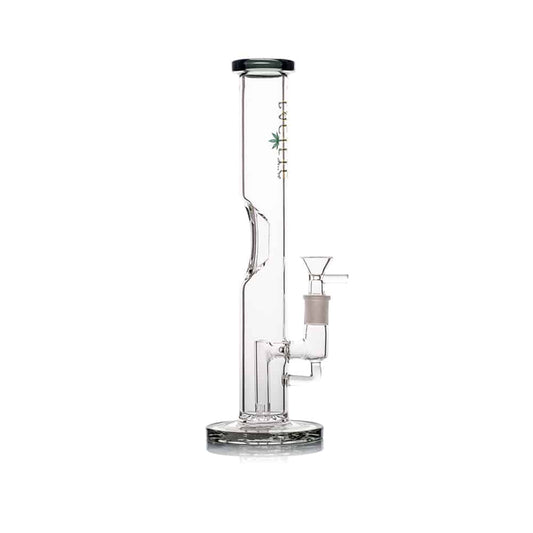 Pacific Glass 12" Straight Tube Bong with Ice Catcher image 0