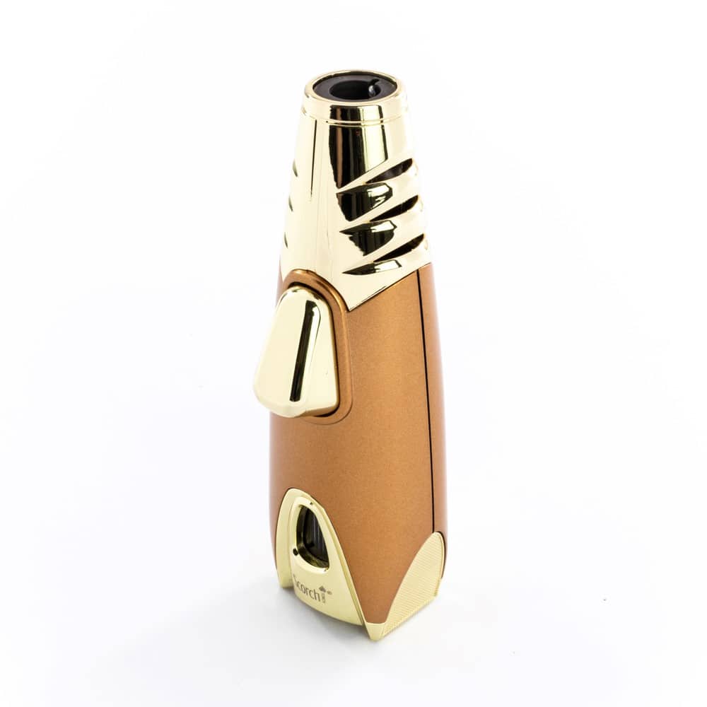 Scorch Torch Rocket - Single Jet Flame Lighter - Gold image