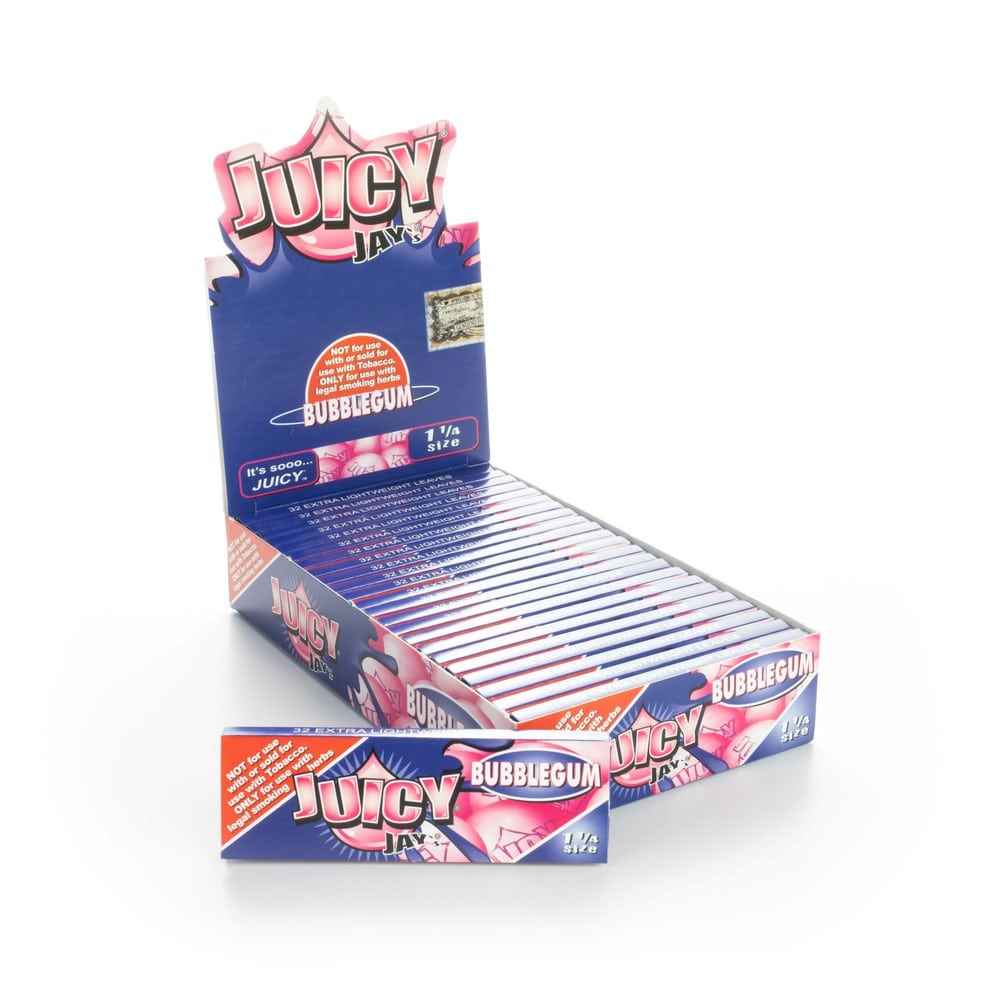 Juicy Jay's Rolling Papers - Bubble Gum - 1 1/4"