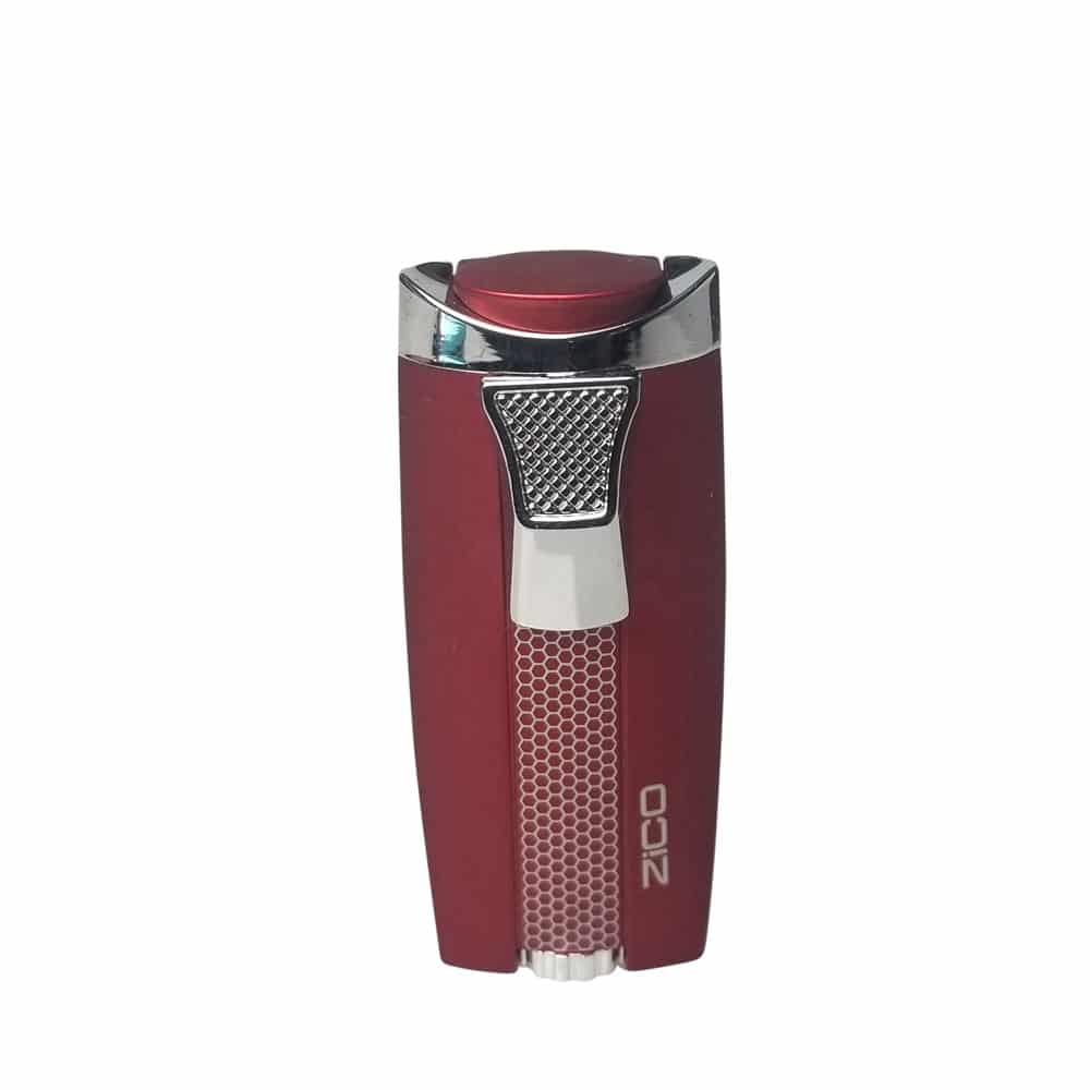 Zico Torch ZD-21N Adjustable Dual Jet Flame Lighter - Red image