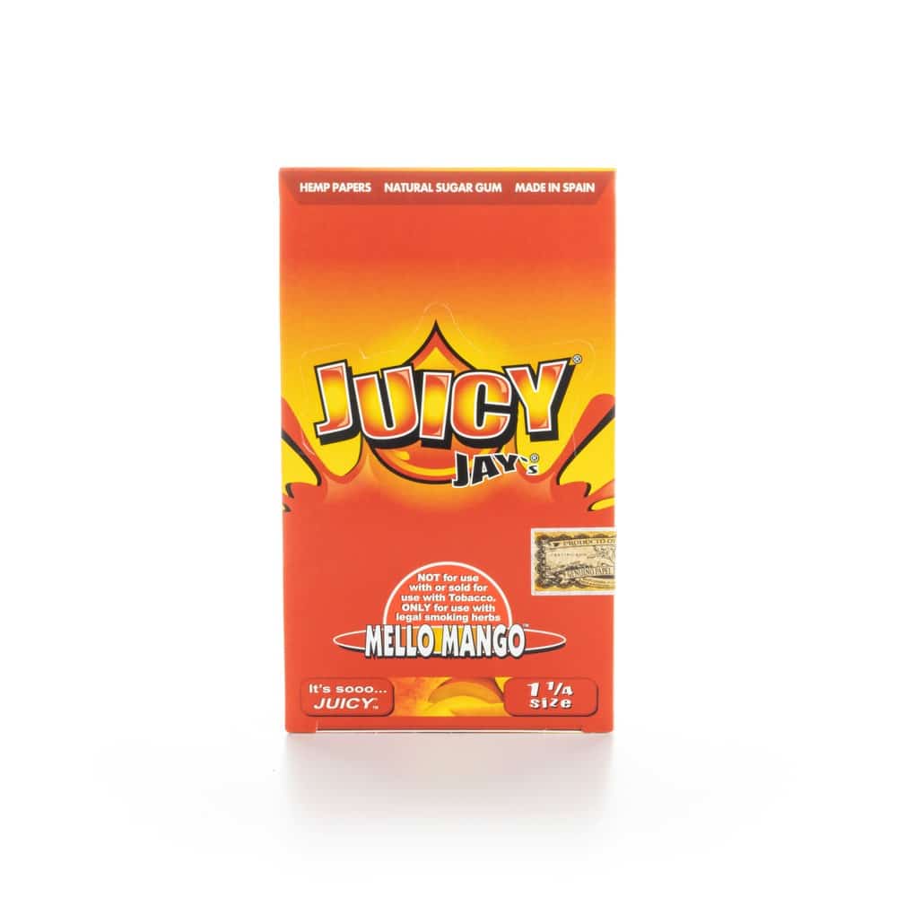 Juicy Jay's Rolling Papers - Mello Mango - 1 1/4" image 3