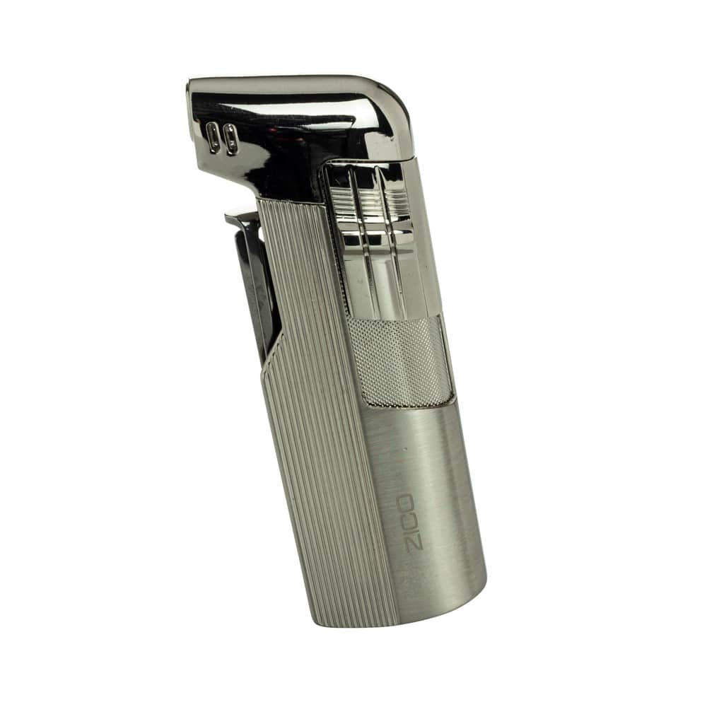 Zico Torch ZD-43 Multi-Tool Single Classic Flame Lighter - Chrome image