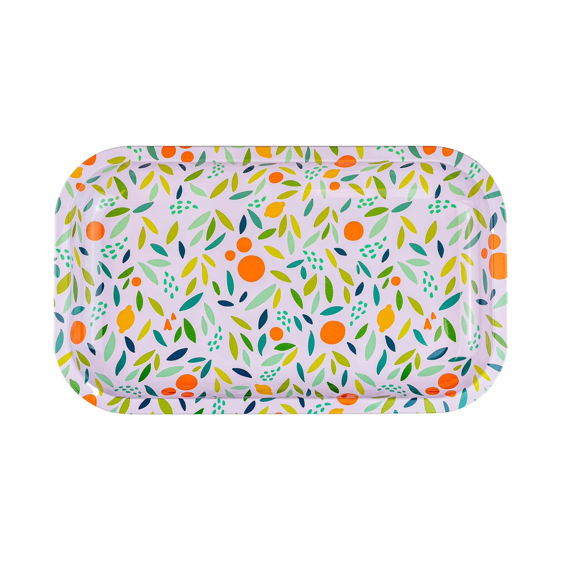 Puff Plate - Simple Citrus Rolling Tray image 0