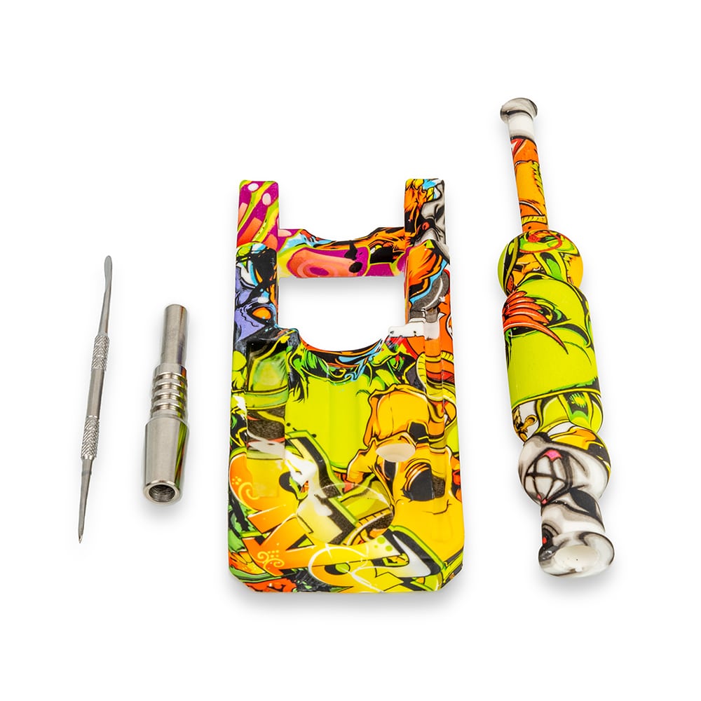 Graffiti Gang Silicone Nectar Collector Kit image 2