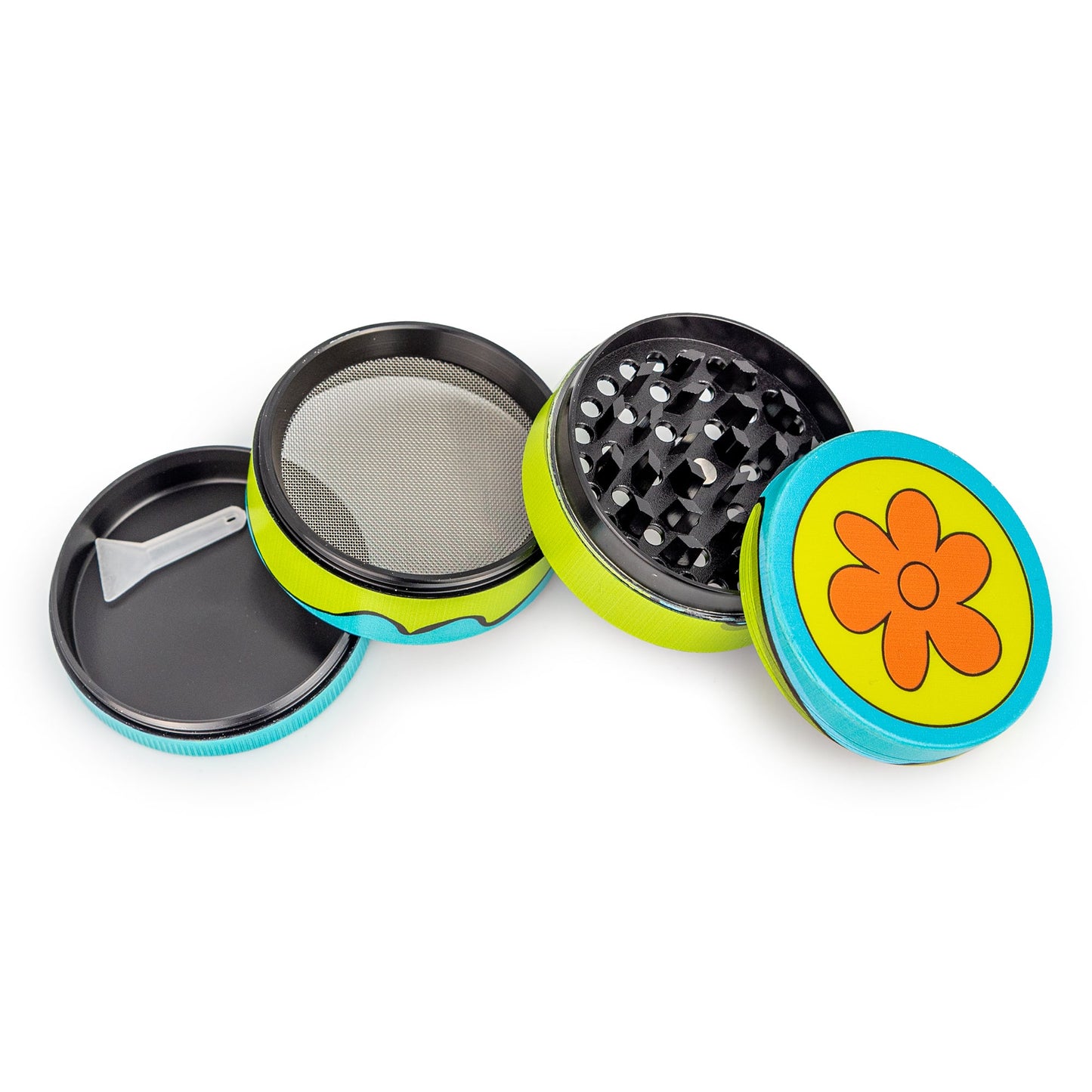 Puff Plate "Light It Up " Scooby | Matching Tray &amp; Grinder Set image 6