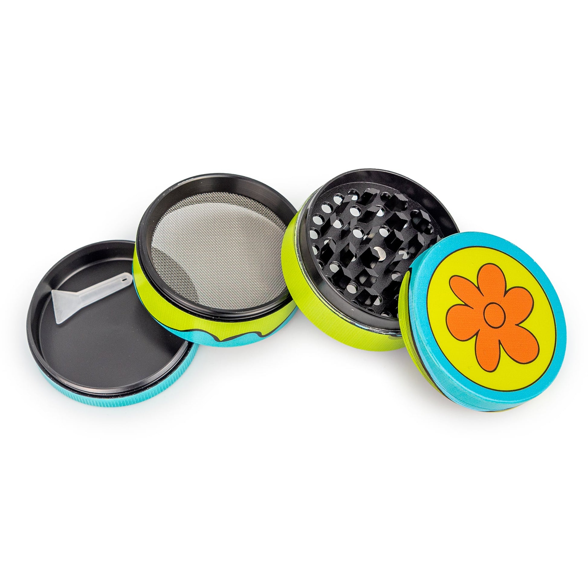 Puff Plate "Light It Up " Scooby | Matching Tray &amp; Grinder Set image 6