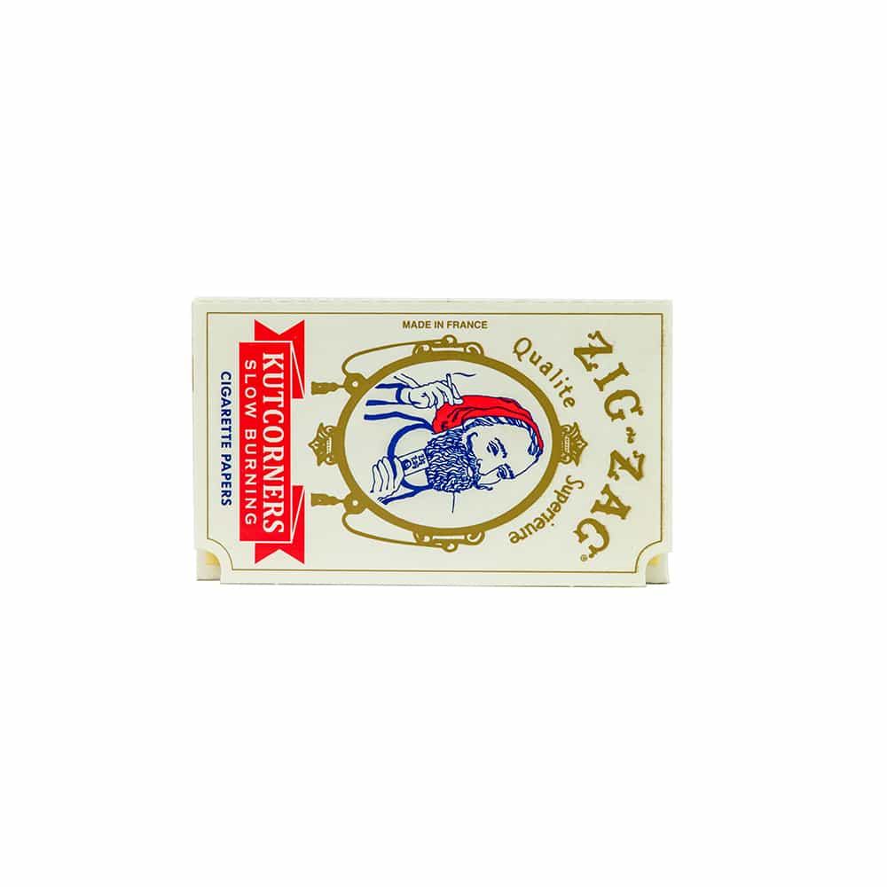Zig-Zag Kutcorners Slow Burning Rolling Papers - Single Wide image 0