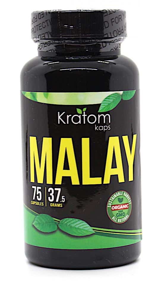 Kratom Kaps Maylay 75caps image 0