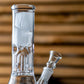 8" Dome Perc Mini Beaker Bong w/ Ice Catcher image 1