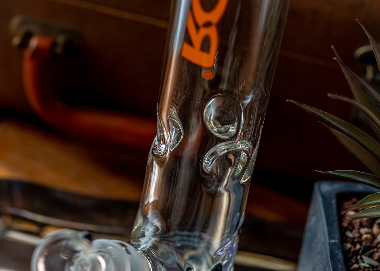 RooR 14" Straight Tube Bong - Orange image 5