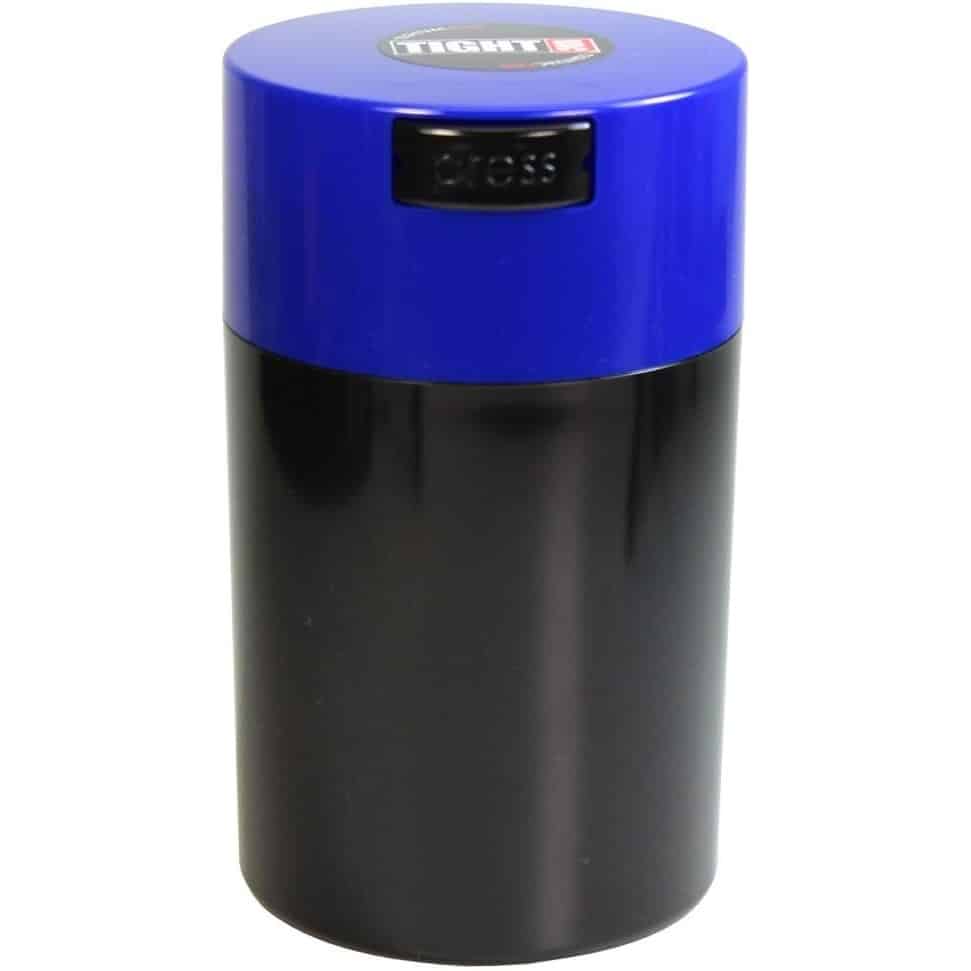 Tightvac 6oz Vacuum Sealed Container - Dark Blue &amp; Black image
