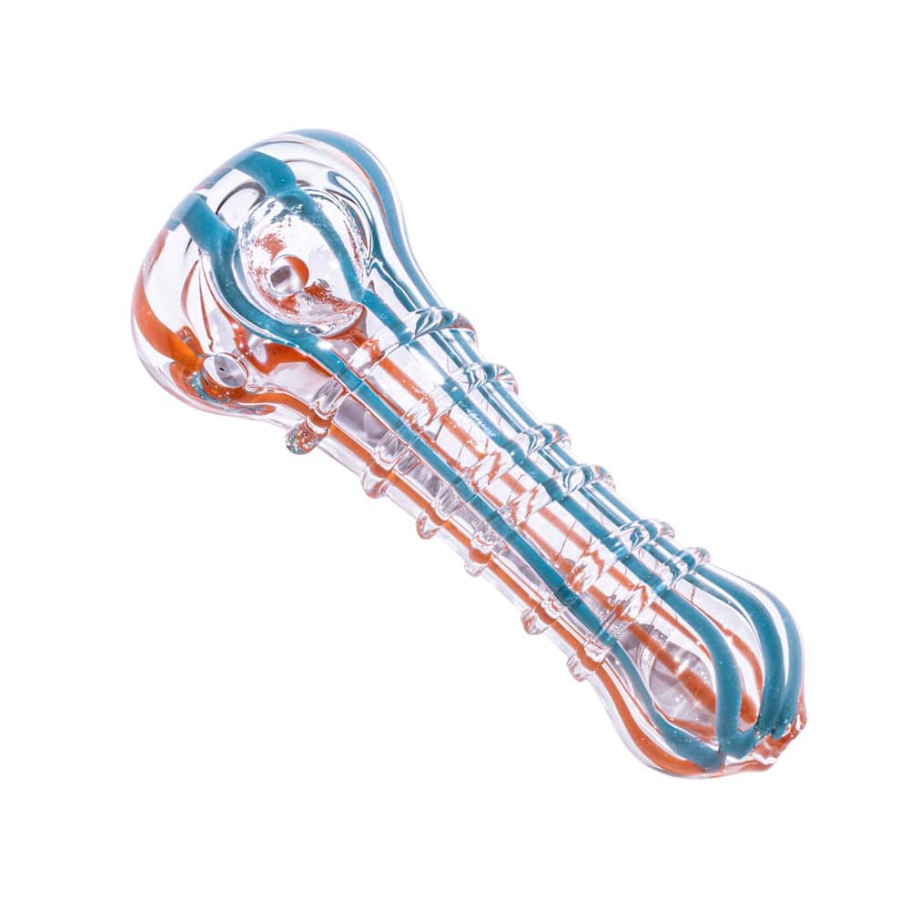 4" Glass Spoon Pipe image 4