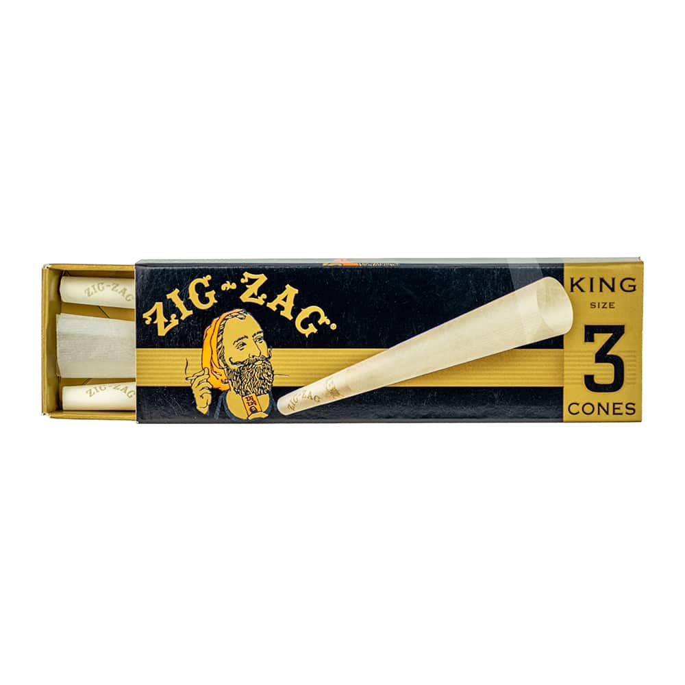 Zig-Zag Pre Rolled Cones - King Size (3 Pack) image 1