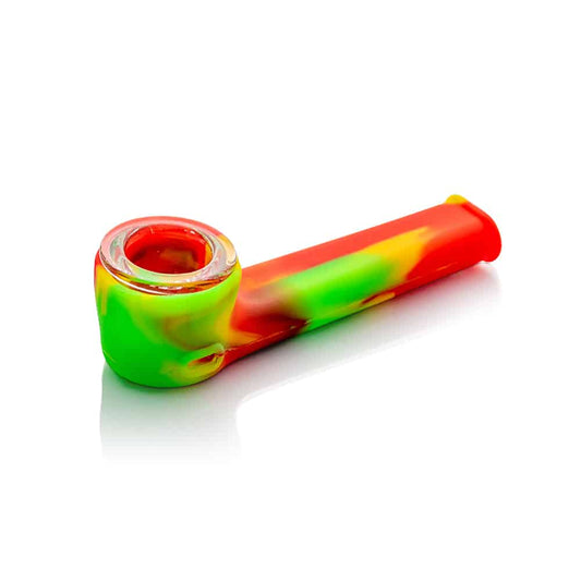 3.5" Silicone Hand Pipe image 0