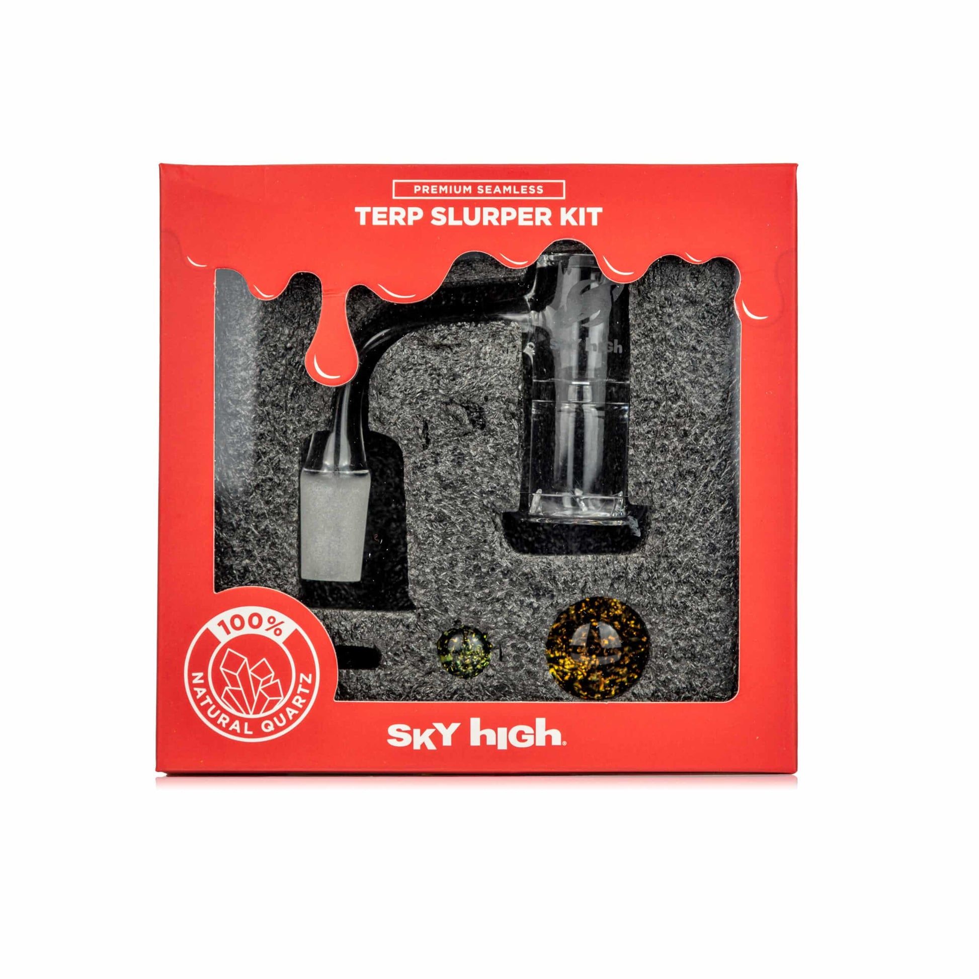 Sky High Seamless Terp Slurper Kit - 90° - 14mm - Male image 5