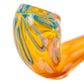 4.5" Gold Fumed Spots Sherlock Pipe image 1