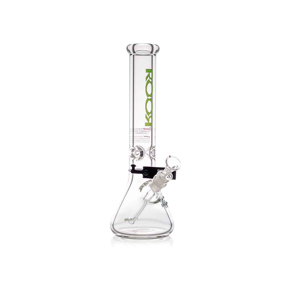 RooR 14" Beaker Bong - Green image 1