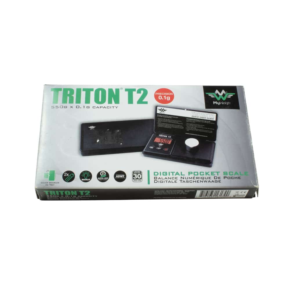 Triton T2-550 Digital Pocket Scale - 550g x 0.1g image 2