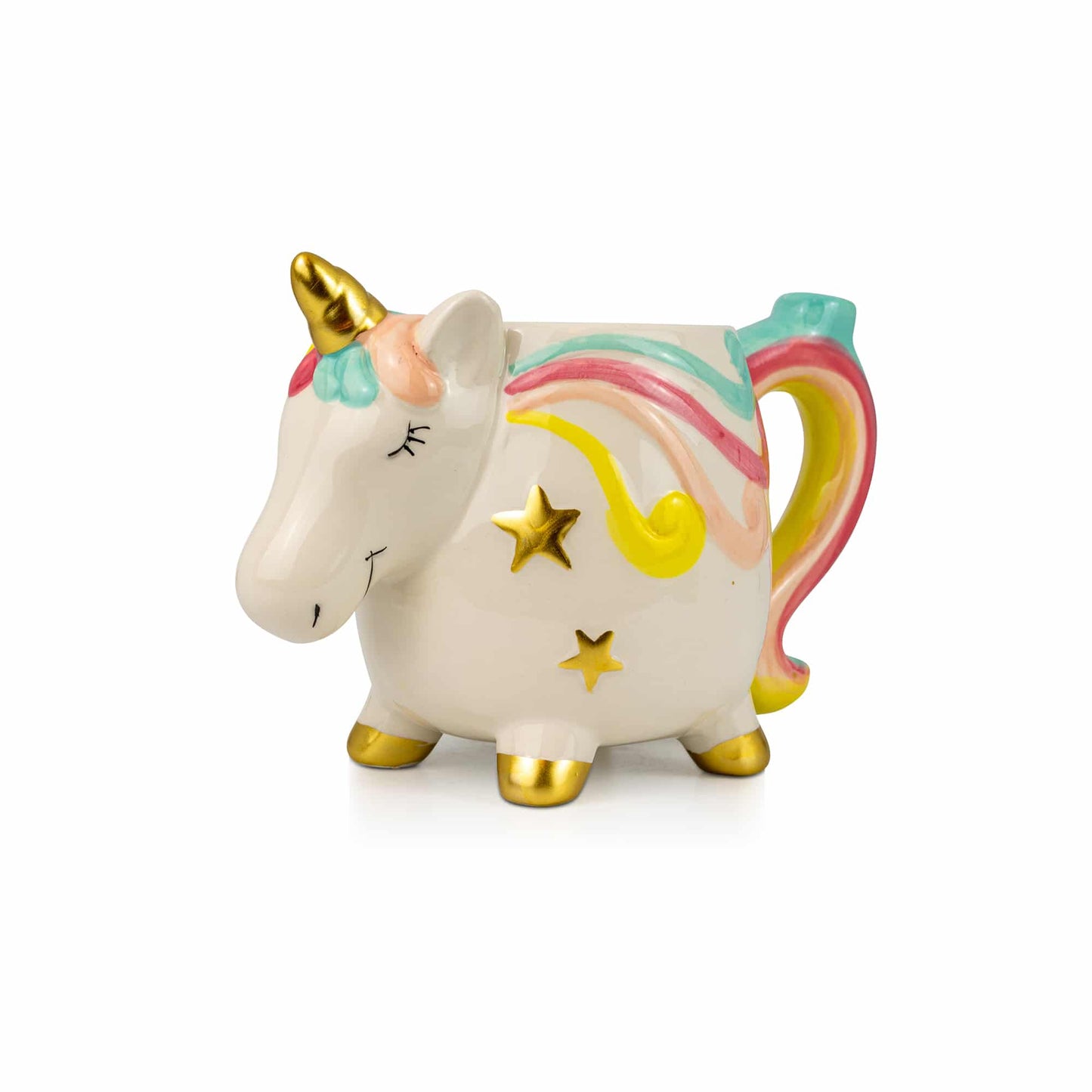 Ceramic Coffee Mug Pipe - 10.5oz Unicorn image 2