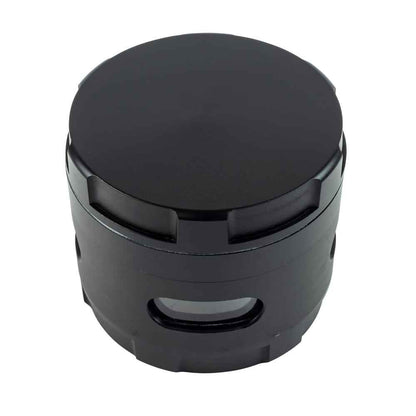 Oval Windowed 4-Piece Grinder - 63mm