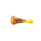 3.5" Gold Fumed Design Spoon Pipe image 1