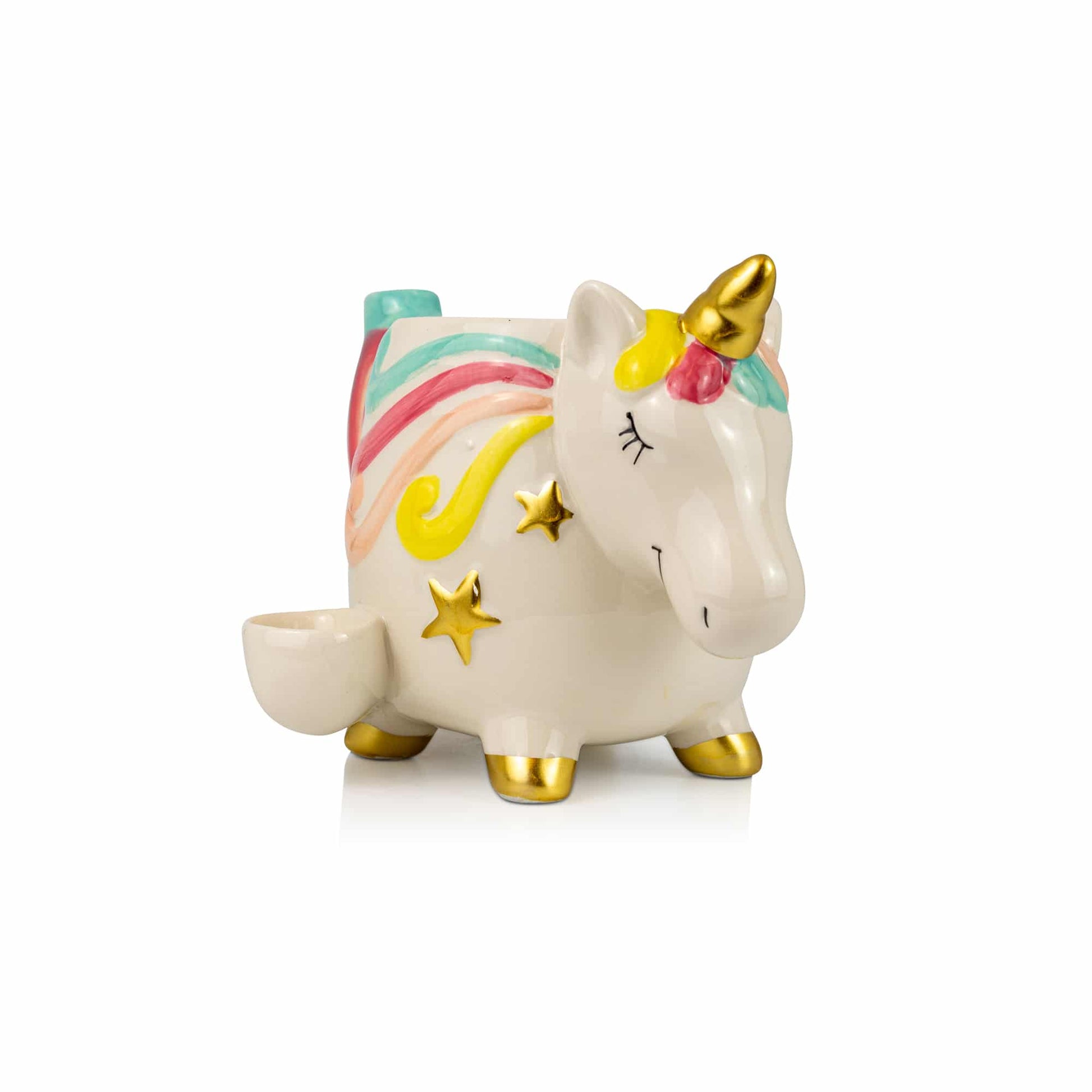 Ceramic Coffee Mug Pipe - 10.5oz Unicorn image 1