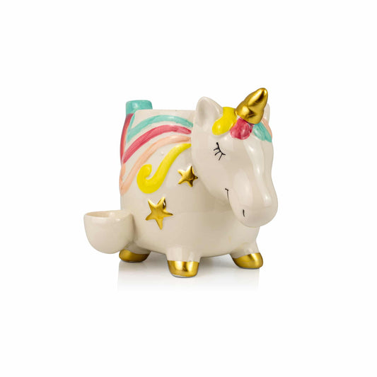 Ceramic Coffee Mug Pipe - 10.5oz Unicorn image 1