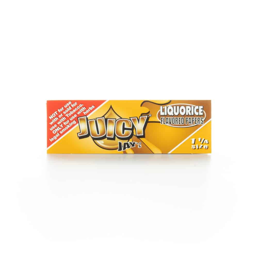 Juicy Jay's Rolling Papers - Liquorice - 1 1/4" image 0