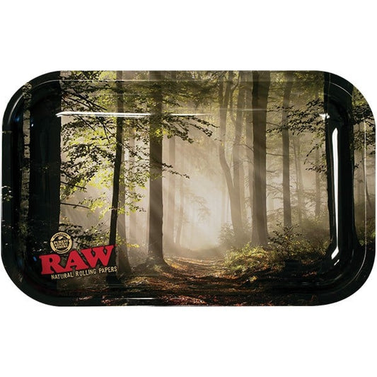 RAW Rolling Tray - Smokey Forest image 0