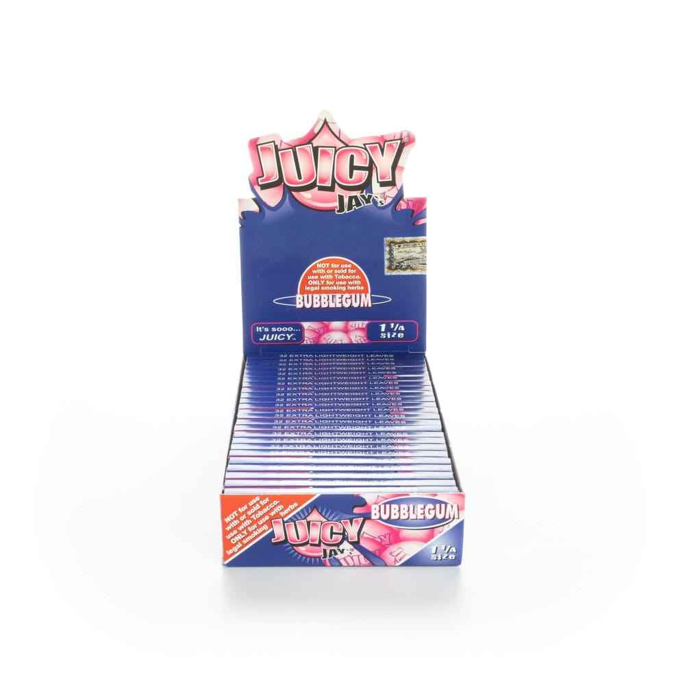 Juicy Jay's Rolling Papers - Bubble Gum - 1 1/4"