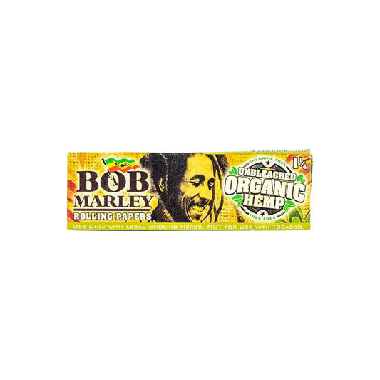Bob Marley Organic Hemp Rolling Papers - 1 1/4"