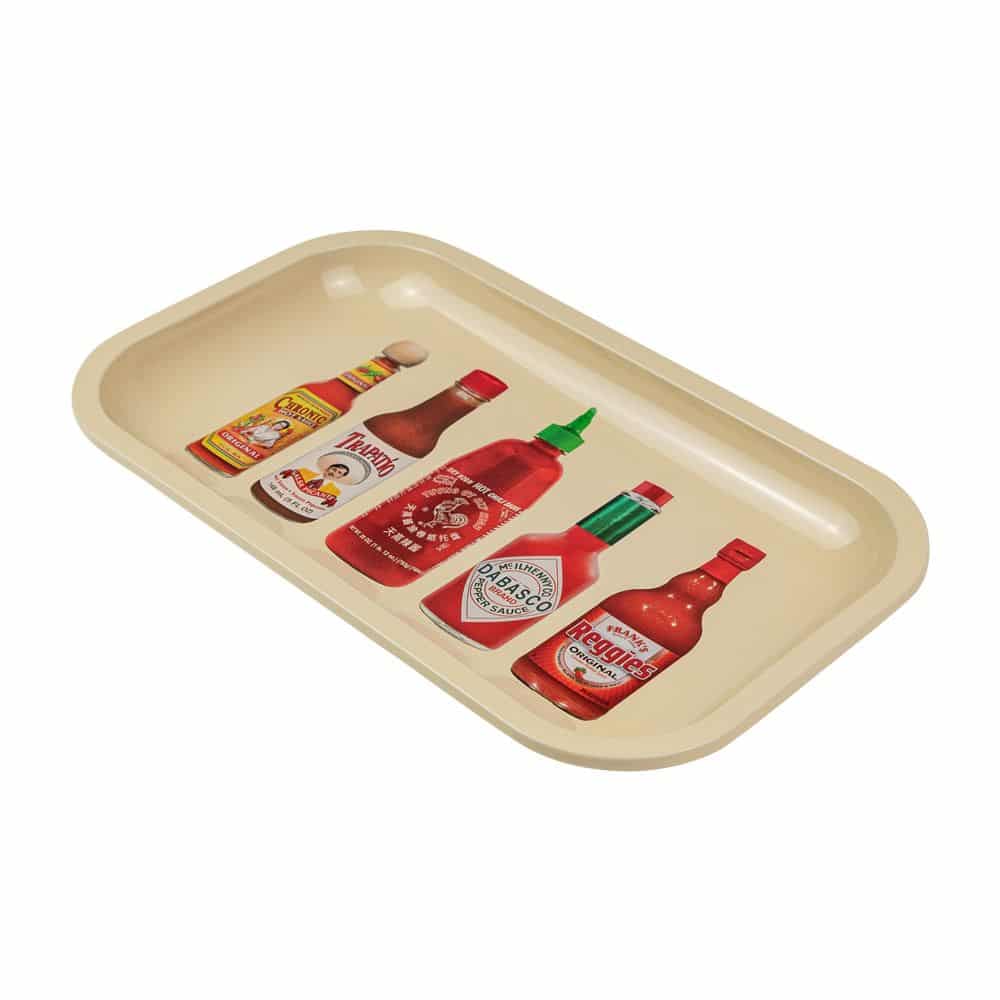 Sky High Rolling Tray - Hot Sauce image 1