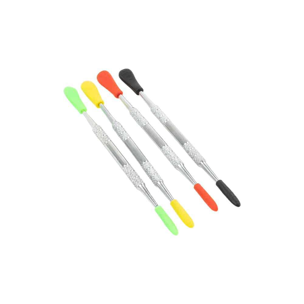 Silicone Tipped Silver Dab Tool image 2