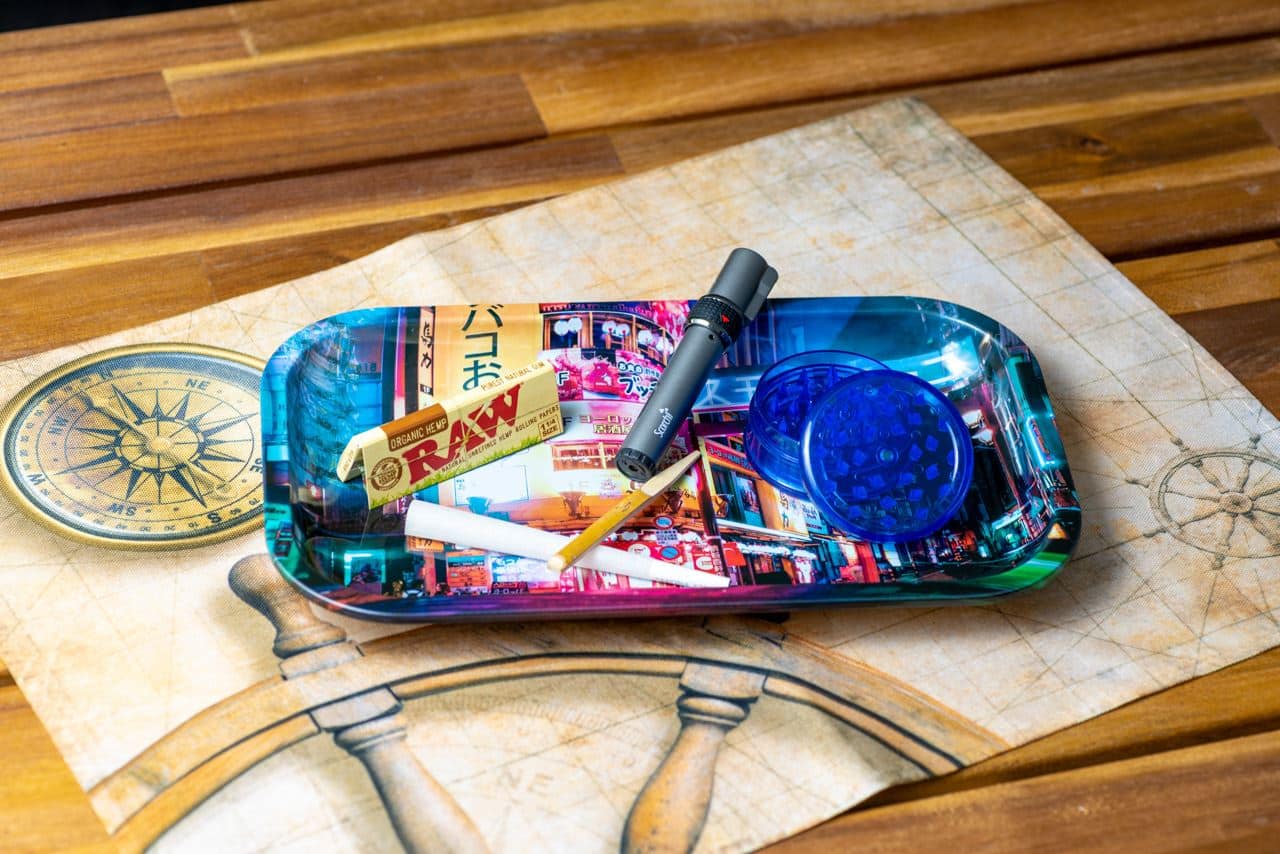 Cyberpunk Japan Rolling Tray image 6