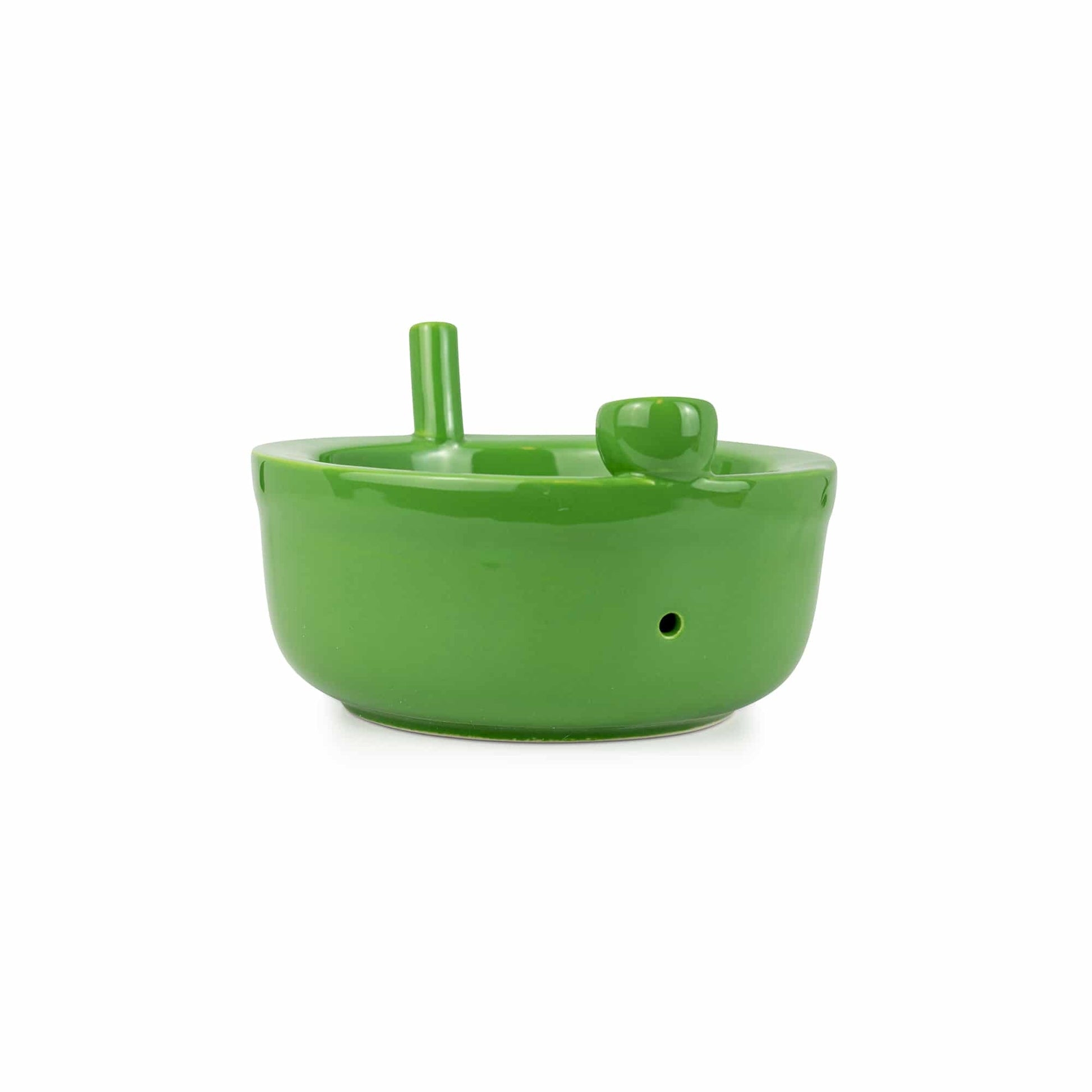 Cereal Bowl Pipe - Green image 0