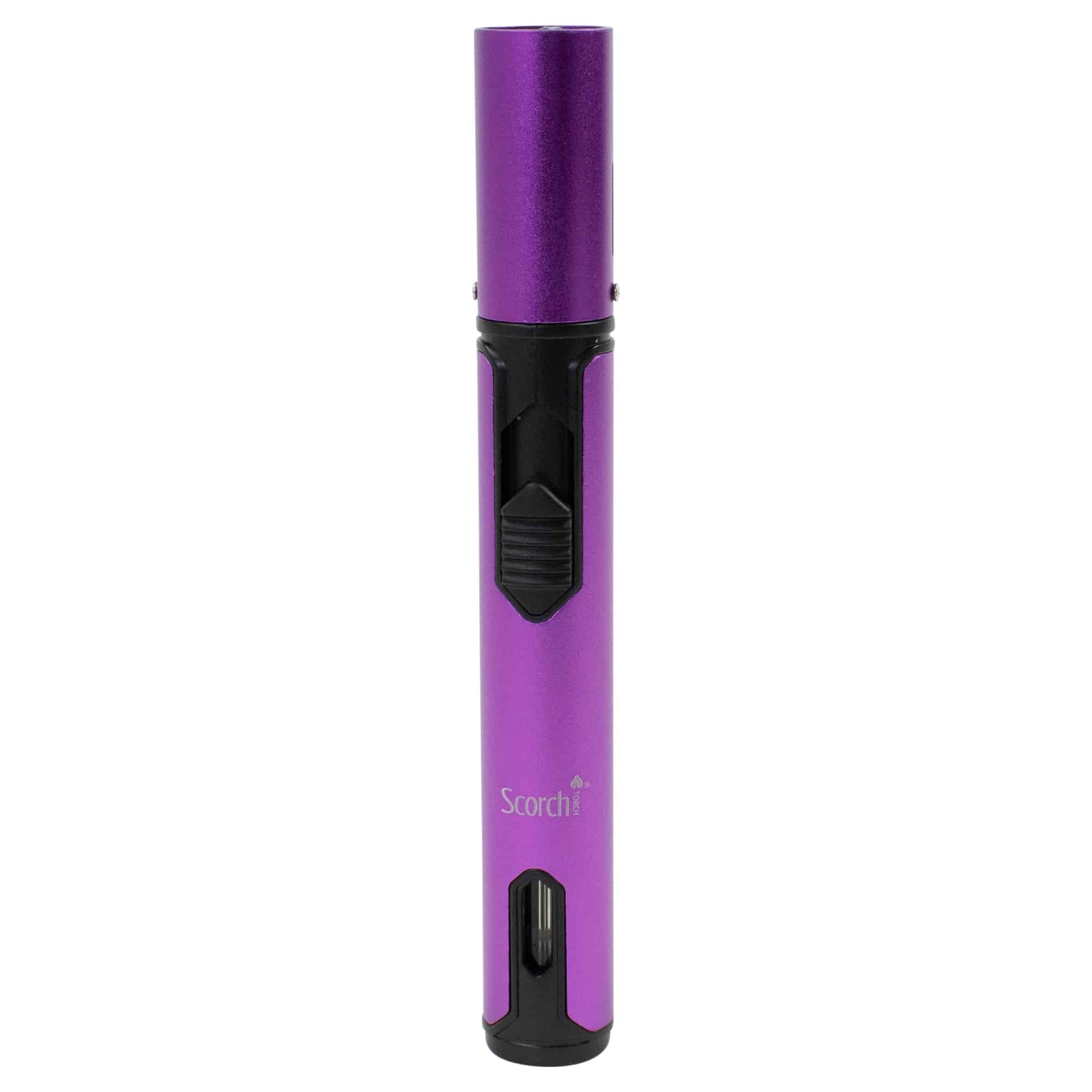 Scorch Torch Slim Pencil - Single Jet Flame Lighter - Purple image