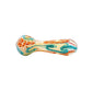 4.5" Silver Fumed Rod Spoon Pipe image 1