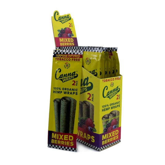 Canna Wraps Hemp Wraps - Mixed Berries image 0
