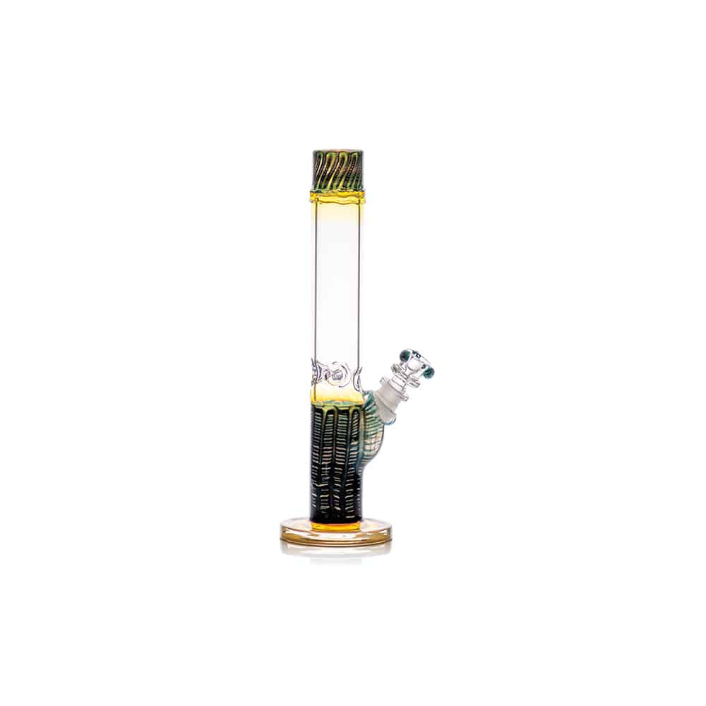 HVY Glass 10" Raked Straight Tube Bong image 0