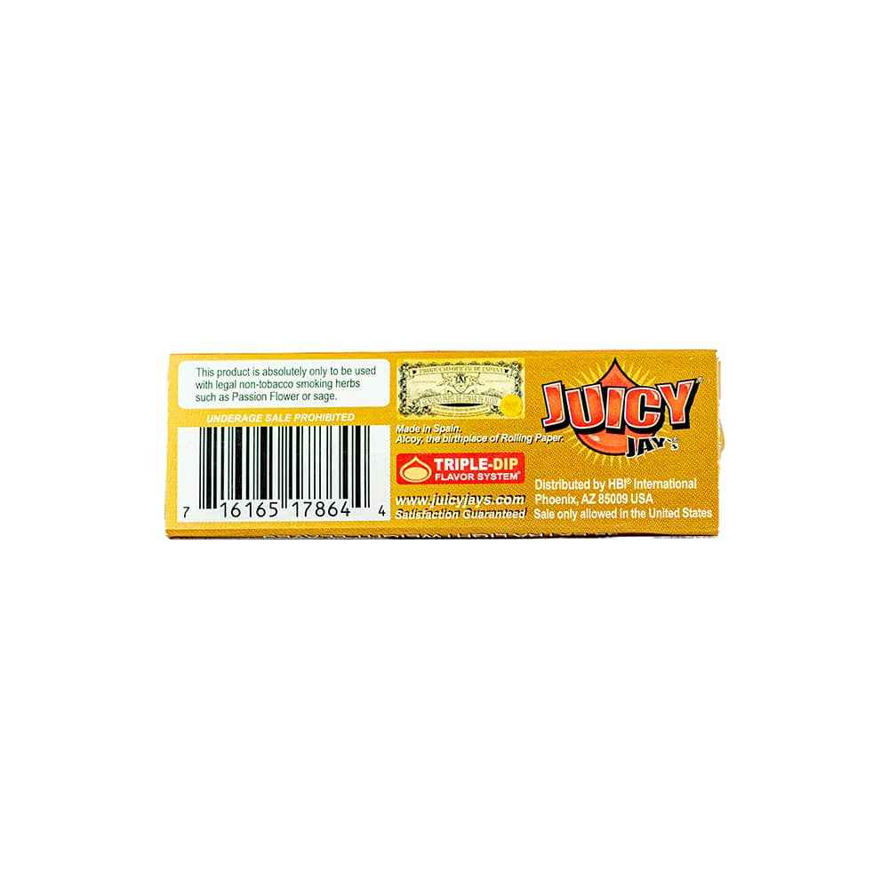 Juicy Jay's Rolling Papers - Maple Syrup - 1 1/4"