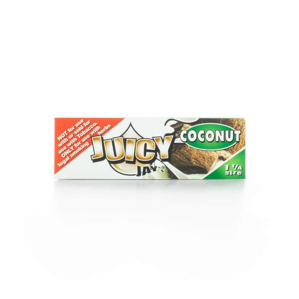 Juicy Jay's Rolling Papers - Coconut - 1 1/4" image 0